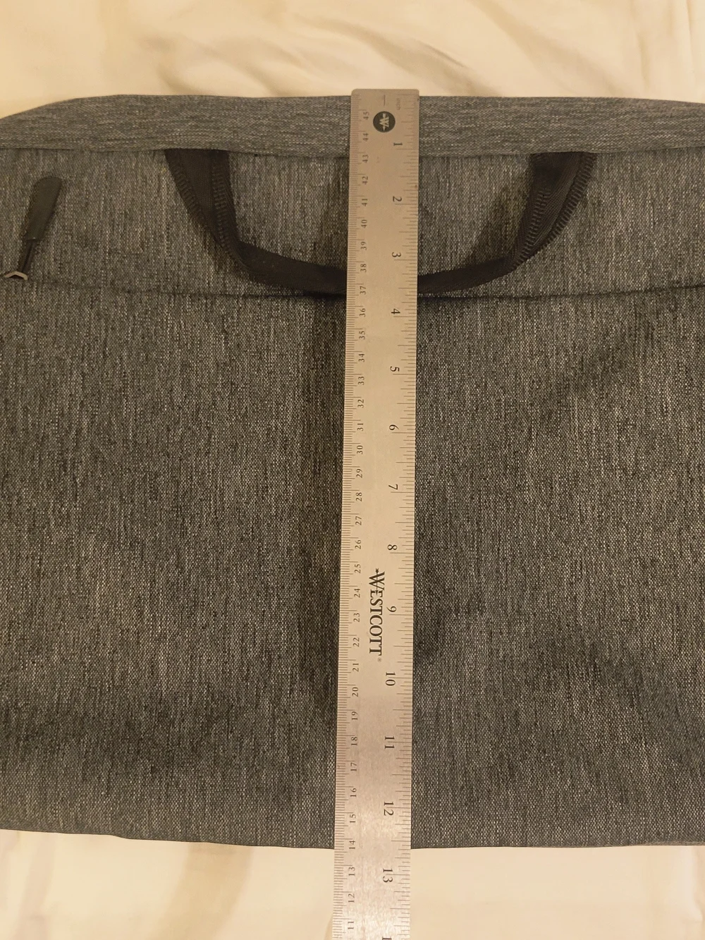 Tomtoc Protective 14-inch Laptop Shoulder Bag Briefcase - Heather Grey